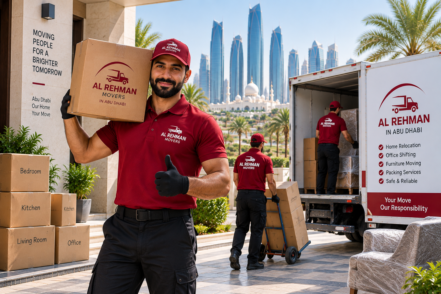 Moving and shifting services in Abu Dhabi